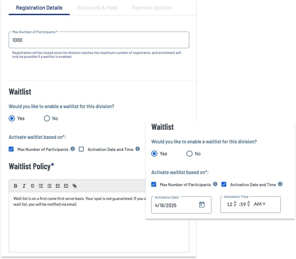 Waitlist